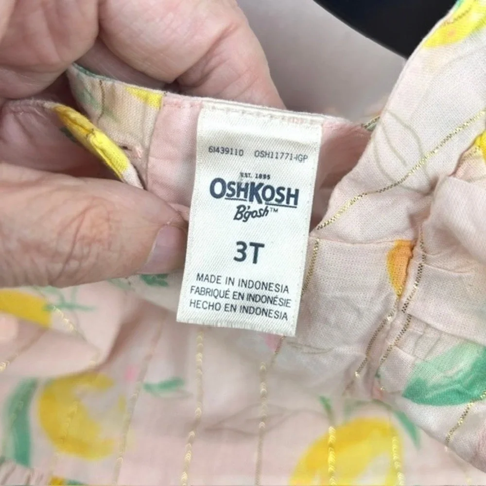 OshKosh Bgosh sleeveless tiered